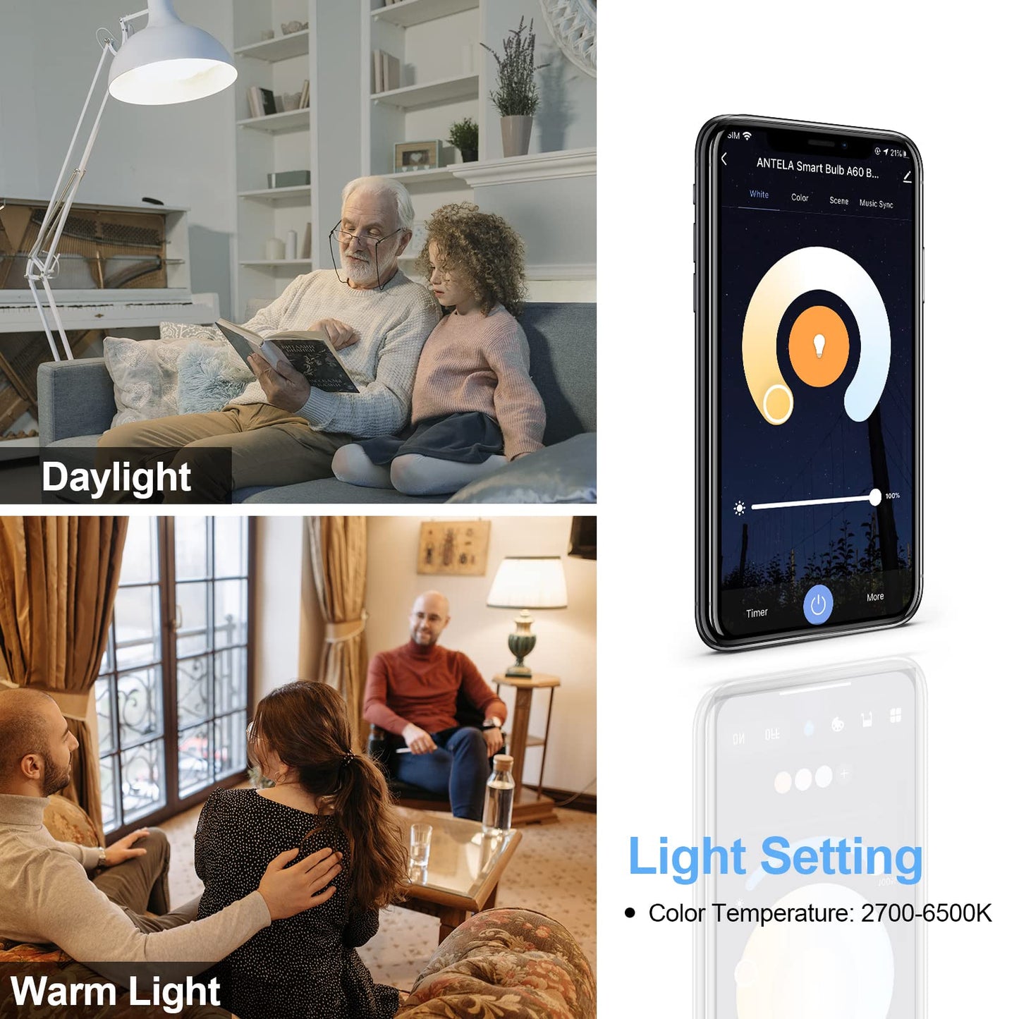 Smart Wi-Fi LED Bulb