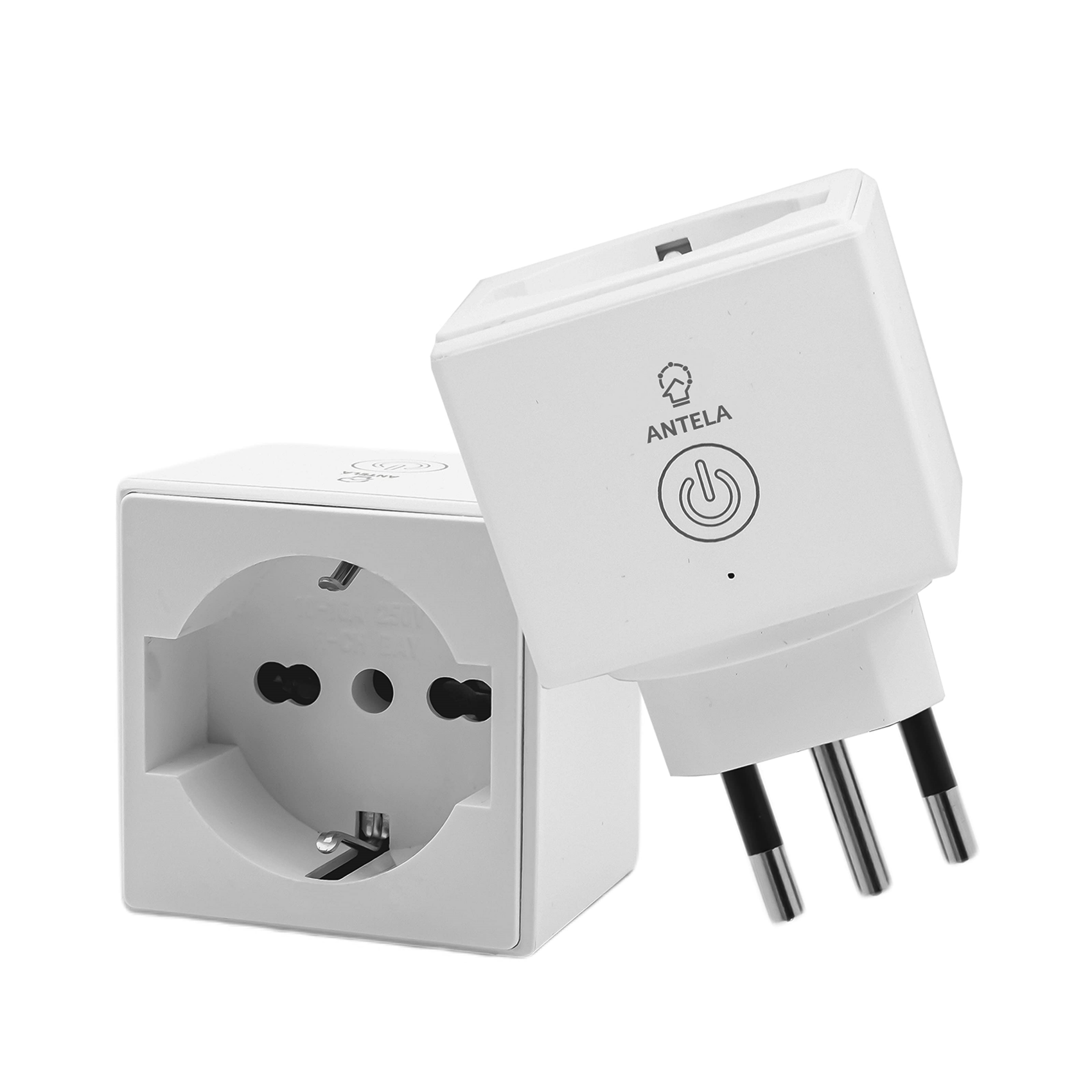 Nooie Intelligent WiFi-stopcontact, compatibel met Alexa/Google Home, mini smart plug met app-afstandsbediening, timing en spraakbediening, 4 stuks Nooie Intelligent WiFi-stopcontact, compatibel met Alexa/Google Home, mini smart plug met app-afstandsbediening, timing en spraakbediening, 4 stuks