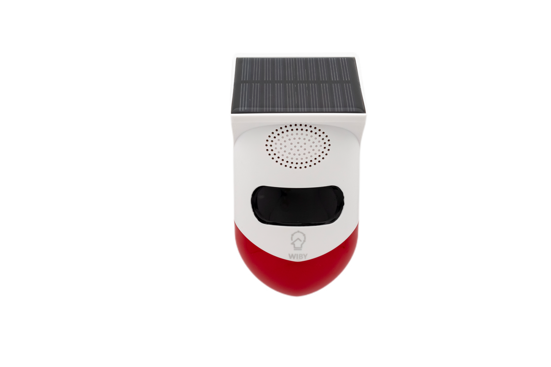 PW-D001 ALLARME PER ESTERNO CON PANNELLO SOLARE PIR
