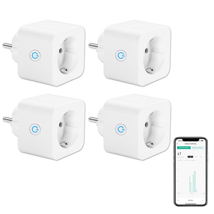 ANTELA WLAN Smart Steckdose 16A Stromverbrauch Messen