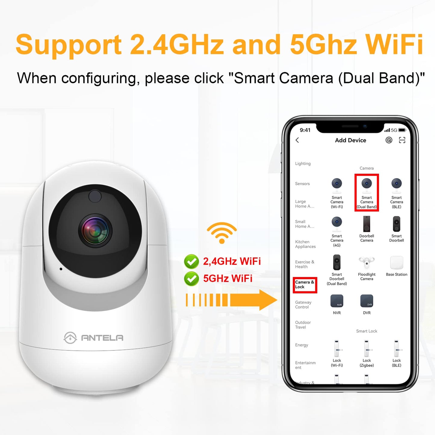 Smart Security Wi-Fi Camera