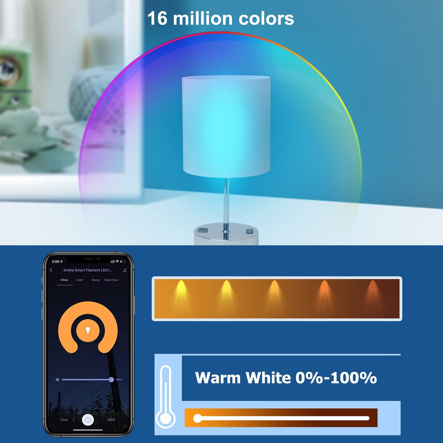 Smart LEDWi-Fi Bulb